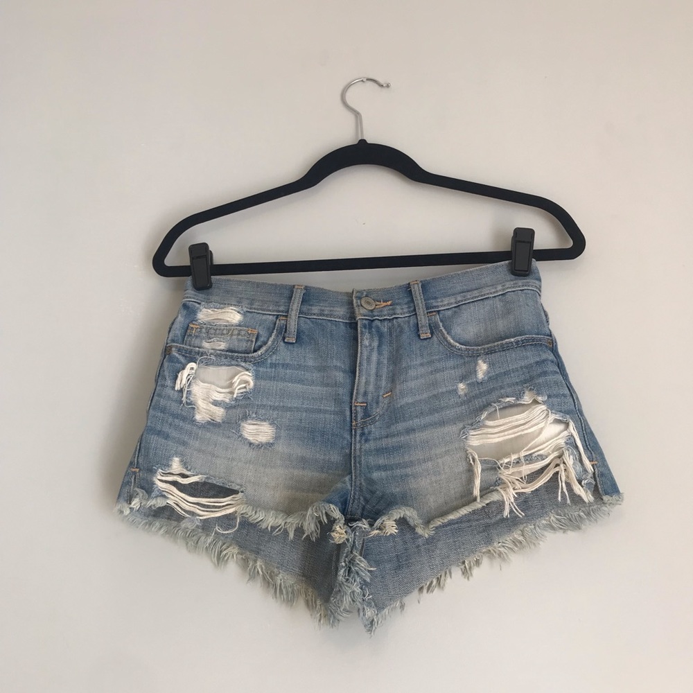 Denim shorts
